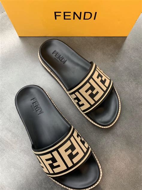 fendi roma slipper|fendi slippers female.